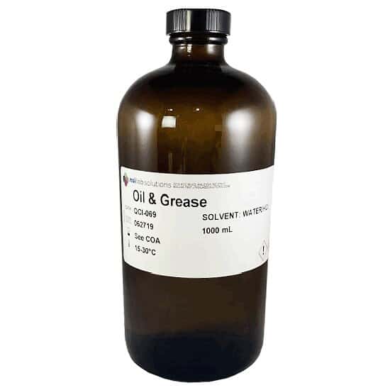 NSI Lab Solutions Oil & Grease, Sulfide, and Surfactant Certified