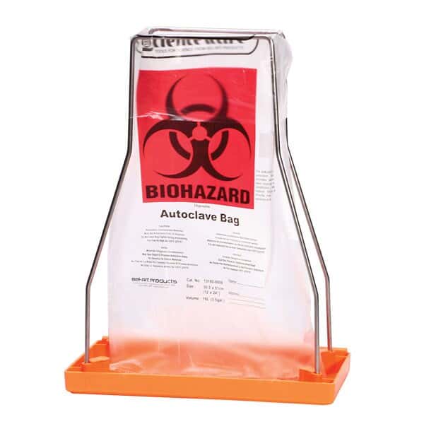 Scienceware Autoclavable Biohazard Disposable Bags, HDPE from ColeParmer