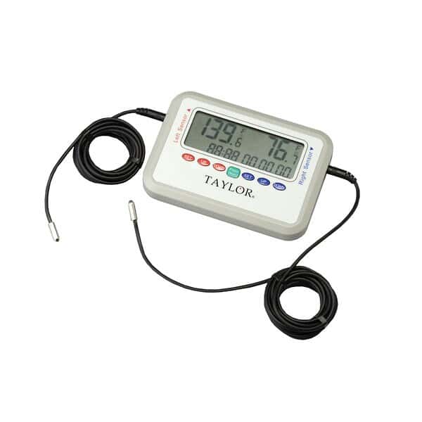 Taylor Dual Zone Monitoring Thermometer ColeParmer
