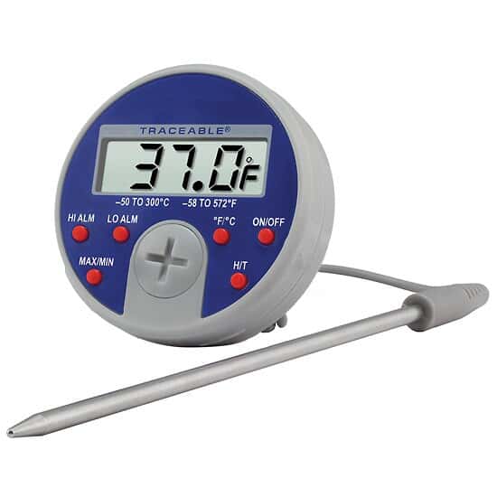 Traceable® Deluxe RemoteProbe Digital Thermometer with Calibration
