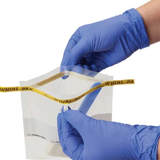 WHIRLPAK® Sterile Sample Bags with Hydrated Sampling Sponge 67838