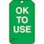 Accident Prevention Tags; Status Tags; Ok To Use