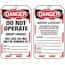 Lock Out/Tag Out; Danger - Do Not Operate - Group Lockout