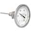 Cole-Parmer® Adjustable-Angle Industrial Silicone-Filled Bimetal Thermometers