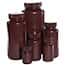 Cole-Parmer® Amber Wide-Mouth Plastic Bottle, HDPE