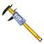 Cole-Parmer® Carbon Fiber Digital Calipers with Calibration