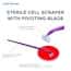 Cole-Parmer® Cell Scrapers with Pivoting Blade, Sterile
