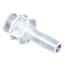 Cole-Parmer® Cleanroom Large-Bore Female Luer to Hose Barb Fittings, Straight Adapter, Animal-Derivative-Free Polypropylene
