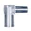 Cole-Parmer® Cleanroom Male Slip Luer Fittings, Elbow Union