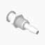 Cole-Parmer® Cleanroom Panel-Mount Female Luer to Hose Barb Fittings, Straight Adapter, Nylon