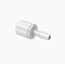 Cole-Parmer® Cleanroom Stationary Male Luer Lock to Barb Fittings, Straight Adapter, White Nylon