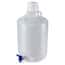 Cole-Parmer® FDA-Compliant Carboy w/ Spigot and Handles, PP