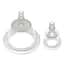 Cole-Parmer® Fittings, Sanitary to Monobarb Adapter, Polypropylene