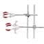Cole-Parmer® Heavy-Duty Three-Prong Utility Clamps