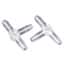 Cole-Parmer® Hose Barb Fittings, Tee Union, Natural Polycarbonate