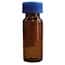 Cole-Parmer®  LCGC Certified 2-mL Short Thread Screw Top Glass Vials with Caps