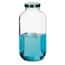 Cole-Parmer® Pre-Cleaned Square Wide-Mouth Bottles, Clear Glass