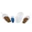 Cole-Parmer® Round-Bottom Lab Sampling Scoops, HDPE
