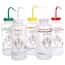 Cole-Parmer® Safety Wash Bottles, LDPE, Vented