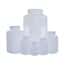 Cole-Parmer® Square Wide-Mouth Plastic Bottles, HDPE