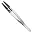 Cole-Parmer Stainless Steel Tweezers with Carbon Fiber Tips