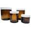 Cole-Parmer® Straight-Sided Jars, Amber Glass