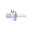 Cole-Parmer® Threaded Check Valves, Gamma-Stable Polycarbonate, 1/8" NPT(M)