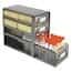 Cole-Parmer® Upright Freezer Combination Drawer Racks for 2" Boxes and Centrifuge Tubes