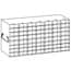 Cole-Parmer® Upright Freezer Racks for 0.2 mL Tube 96-Well PCR Boxes