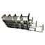 Cole-Parmer® Upright Freezer Sliding Tray Eco-Racks for Standard 3" Boxes
