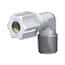 Compression to NPT(M) Adapter Elbow Fittings, PVDF, 5/pack