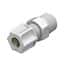 Compression to NPT(M) Fittings, Straight Adapter, PVDF; 5/Pk