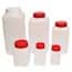 Corning® Gosselin™ Square Wide-Mouth HDPE Storage Bottles