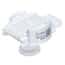 CPC® (Colder) AseptiQuik® G Genderless Quick-Disconnect Fittings, Sanitary Adapter, High-Temperature Polycarbonate