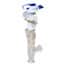 CPC® (Colder) AseptiQuik® STC II Genderless Quick-Disconnect Fittings, AseptiQuik® G to Sanitary Adapter, Polycarbonate