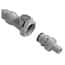 CPC® (Colder) HFCD12 Quick-Disconnect Fittings, Hose Barb Body & Insert, Valved, Polypropylene