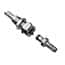 CPC® (Colder) MCD Quick-Disconnect Fittings, Hose Barb Body & Insert, Valved, Chrome-Plated Brass 