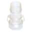 CPC® (Colder) MPU® Twist-to-Connect Quick-Disconnect Fittings, Hose Barb Insert, Non-Valved, Polysulfone