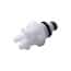 CPC® (Colder) Twin Tube™ PTC Quick-Disconnect Fittings, Hose Barb Body & Insert, Non-Valved