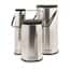 Cylindrical Metal Dewar Flasks with Handles