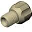Diba Omni-Lok™ 1/4"-28 UNF(M) Fittings for Inverted Cones, 1/8" OD Tubing