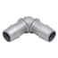 Eldon James Hose Barb Fittings, 90° Elbow, Stainless Steel
