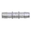 Eldon James Hose Barb Fittings, Straight Union, Stainless Steel