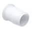 Eldon James Hose Barb to Plug Fittings, Straight Adapter, Natural Kynar®