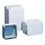 Hoffman QLINE E Polycarbonate Wall-Mount Enclosures, Type 4X