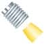 Idex® Flangeless FlushNut™ Fitting Assemblies, 1/4-28 Flat-Bottom Connection