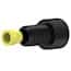 Idex® Flangeless Short Head Fitting Assemblies, 1/4-28 Flat-Bottom for 1/8" OD Tubing