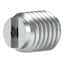 Idex® Flangeless Specialty Head Male Nuts, 1/4-28 Flat-Bottom Connection