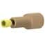 Idex® Flangeless Standard Knurl Fitting Assemblies, 1/4-28 Flat-Bottom Connection for 1/8" OD Tubing