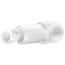 Idex® Flangeless Standard Knurl Fitting Assemblies, 5/16-24 Flat-Bottom Connection